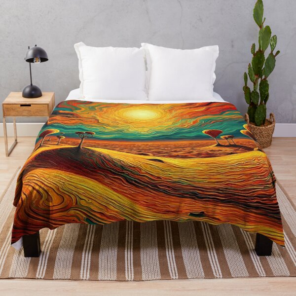 Item preview, Sunset over Desert Landscape 4 designed and sold by George Hutton Hunter.