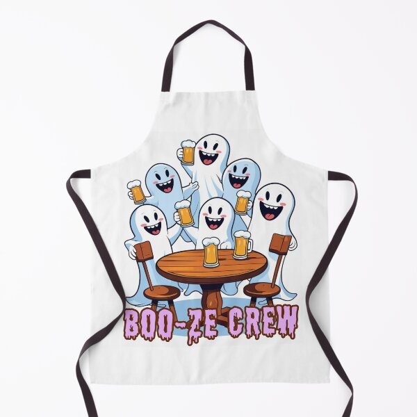 Item preview, Boo-ze Crew – Funny Halloween Drinking Ghost Design designed and sold by Kindloom.