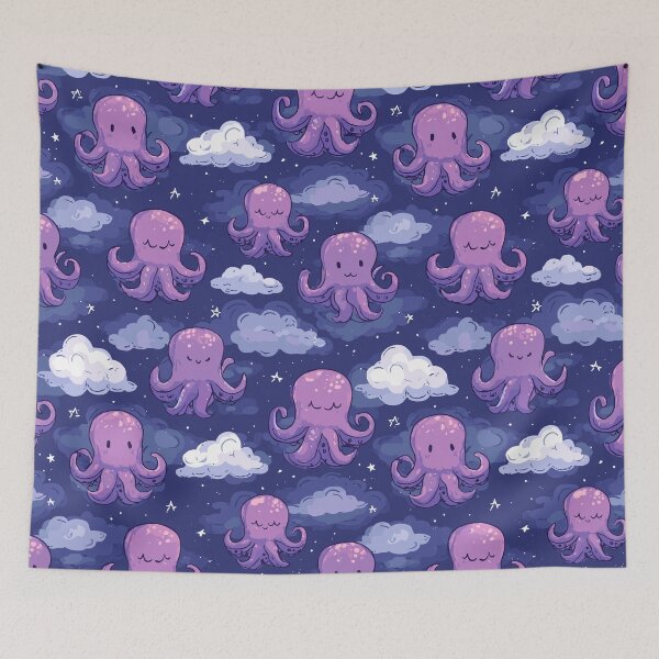 Item preview, Cute Octopus Pattern designed and sold by bapupa.