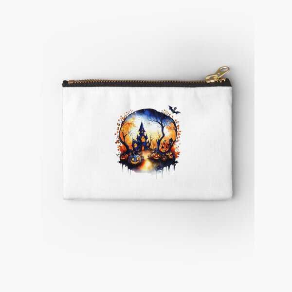 Item preview, Twilight Haunt – Glowing Halloween House Sticker designed and sold by Fashionpopss.
