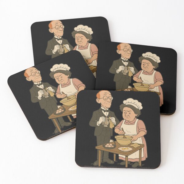 Item preview, TV Legends: Hudson & Mrs. Bridges designed and sold by halibutgoatramb.