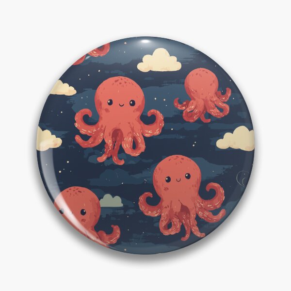 Item preview, Cute Ocean Octopus Pattern designed and sold by bapupa.
