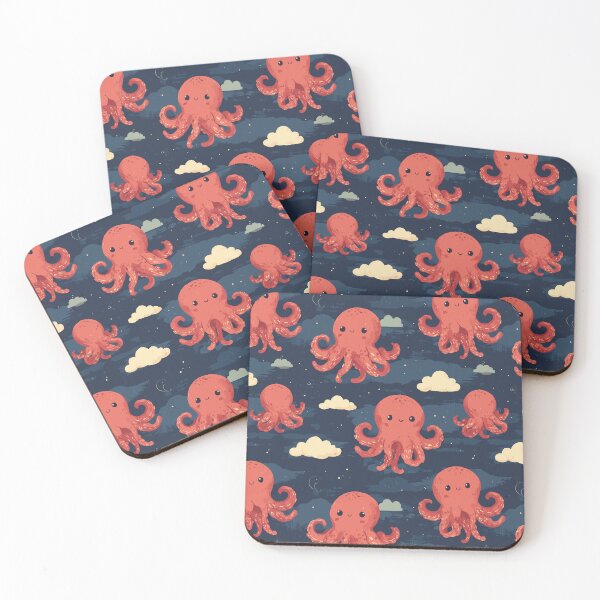 Item preview, Cute Ocean Octopus Pattern designed and sold by bapupa.