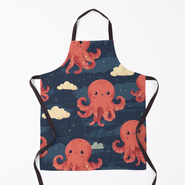 Item preview, Cute Ocean Octopus Pattern designed and sold by bapupa.