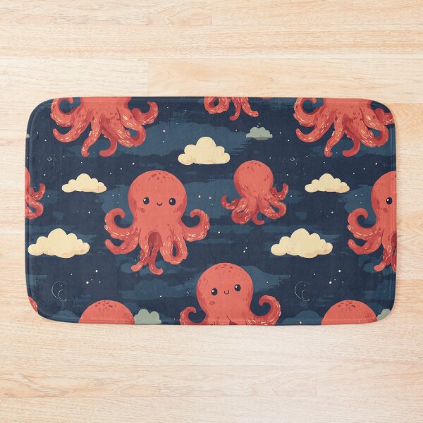 Item preview, Cute Ocean Octopus Pattern designed and sold by bapupa.