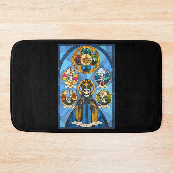 Item preview, Ghost Band Papas Stained Glass Window  designed and sold by moholigeggat.