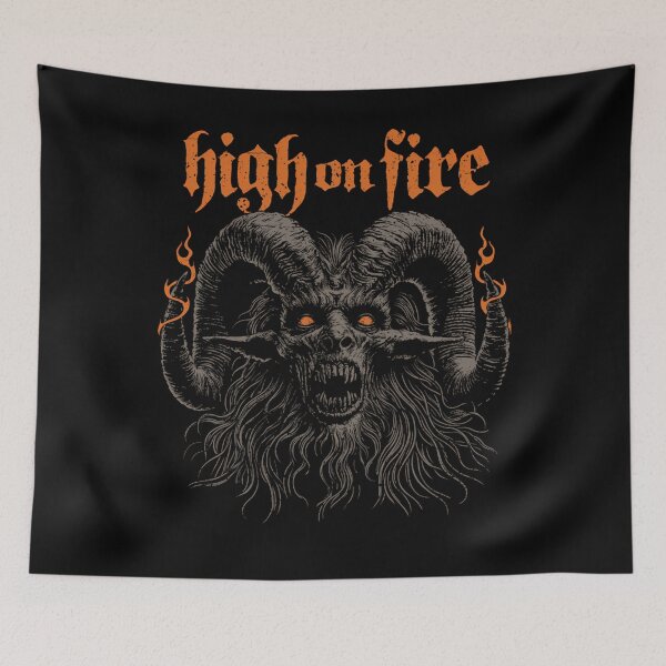 Item preview, High On Fire - The Demon 1259 designed and sold by TYRAHENSZ.
