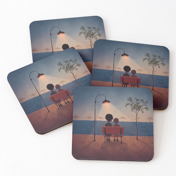 Item preview, Evening by the Ocean designed and sold by Whimsical Hug.