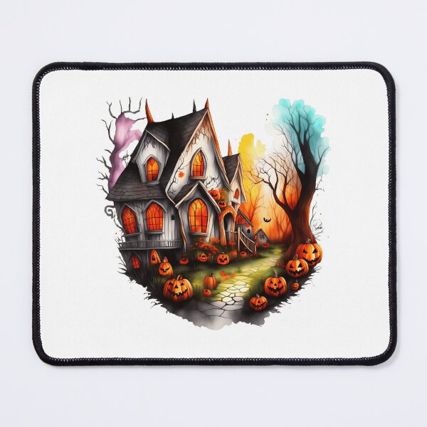 Item preview, Lantern Lair – Haunted House Halloween Sticker designed and sold by Fashionpopss.