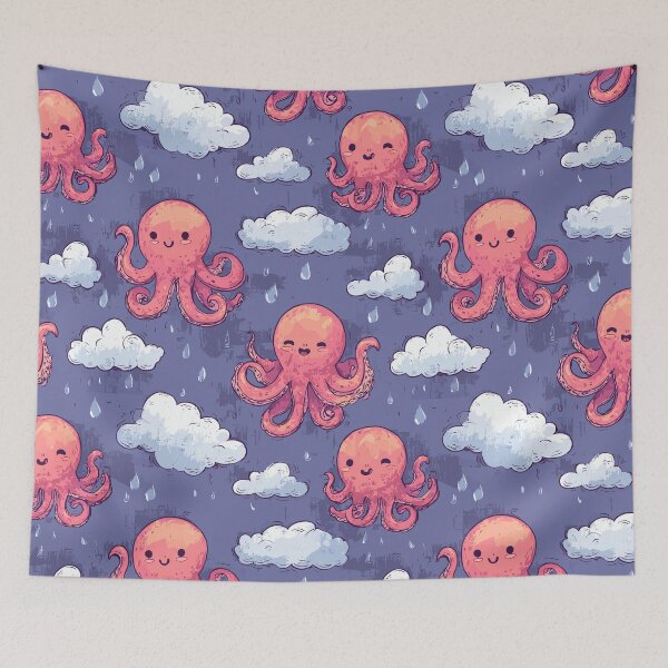 Item preview, Cute Nursery Octopus Pattern designed and sold by bapupa.