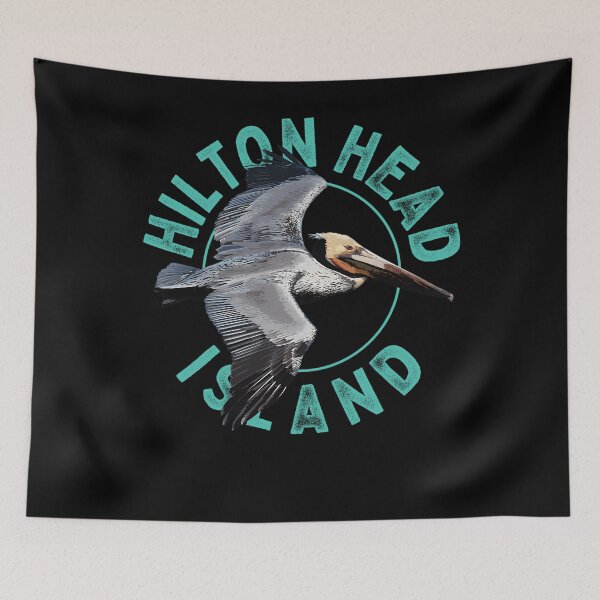 Item preview, Hilton Head Island South Carolina Pelican Souvenir 1517 designed and sold by TYRAHENSZ.