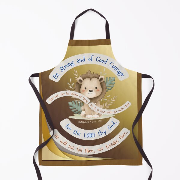 Item preview, Be strong and of good courage - Deuteronomy 31:6 KJV designed and sold by Ausra789.