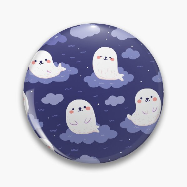 Item preview, Cute Seal Pattern designed and sold by bapupa.
