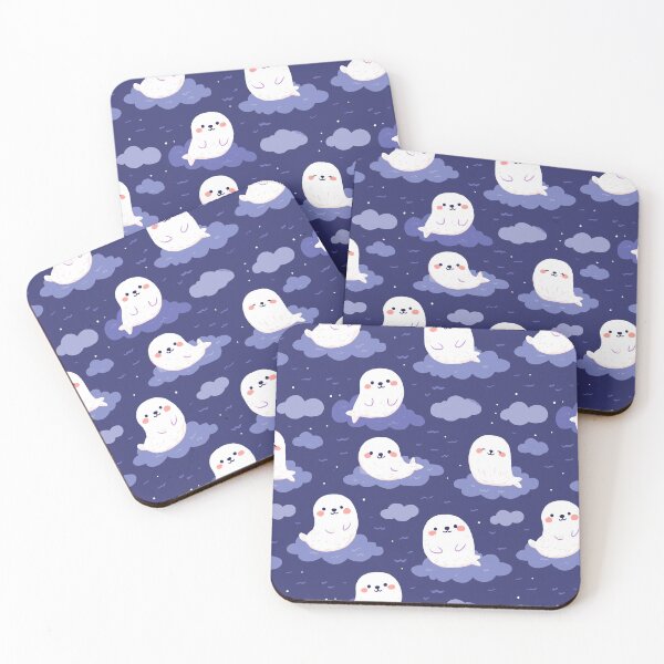 Item preview, Cute Seal Pattern designed and sold by bapupa.