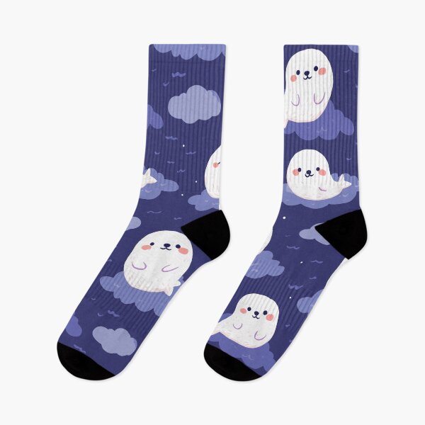 Item preview, Cute Seal Pattern designed and sold by bapupa.