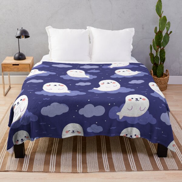 Item preview, Cute Seal Pattern designed and sold by bapupa.