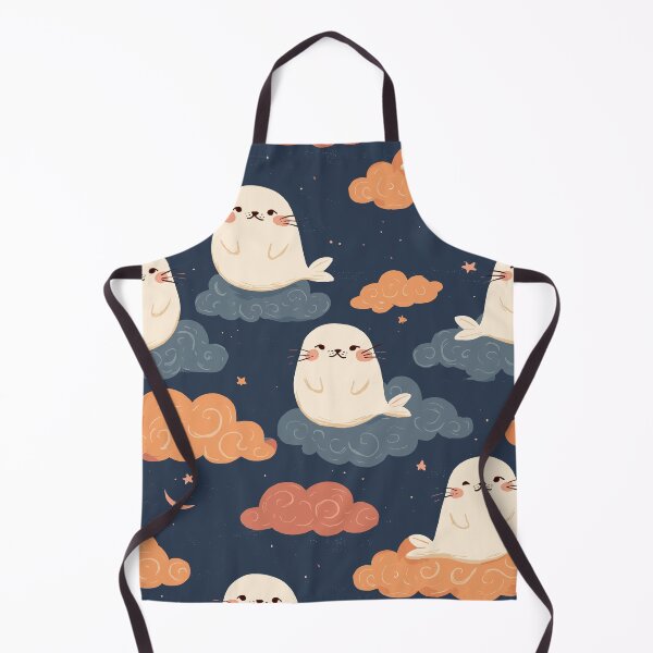 Item preview, Whimsical Seal Pattern designed and sold by bapupa.