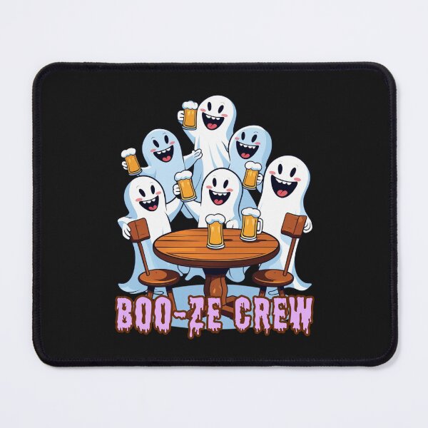 Item preview, Boo-ze Crew – Spooky Funny Ghost Drinking Design for Halloween designed and sold by Kindloom.
