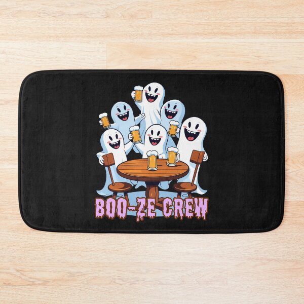 Item preview, Boo-ze Crew – Spooky Funny Ghost Drinking Design for Halloween designed and sold by Kindloom.
