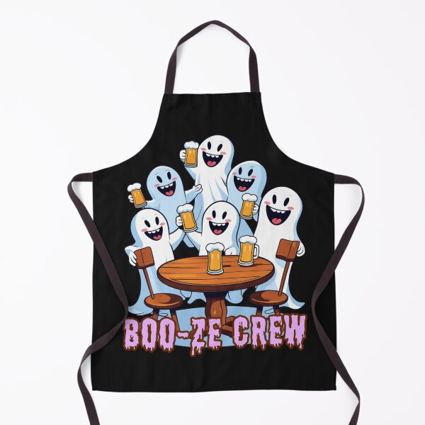 Item preview, Boo-ze Crew – Spooky Funny Ghost Drinking Design for Halloween designed and sold by Kindloom.