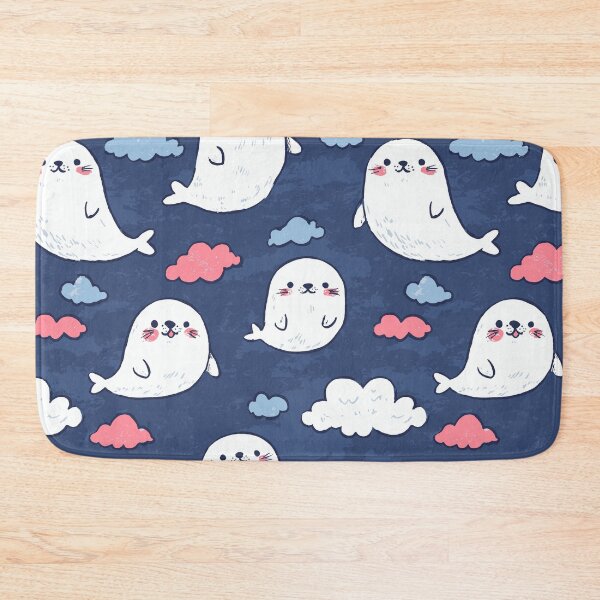 Item preview, Cute Marine Seal Pattern designed and sold by bapupa.