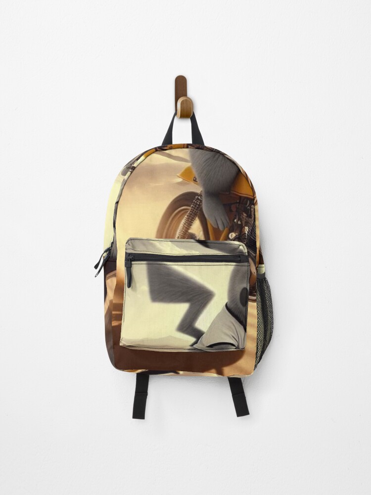 Thumbnail 1 of 3, Backpack, "Rodent Racer: NASA’d and Confused!" designed and sold by BzzLab.