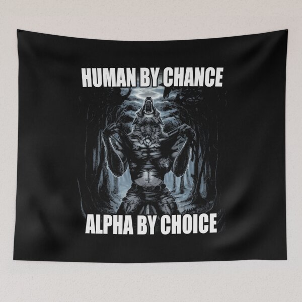Item preview, Human By Chance Alpha By Choice 1410 designed and sold by TYRAHENSZ.
