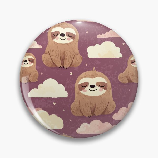 Item preview, Lazy Sloth Pattern designed and sold by bapupa.