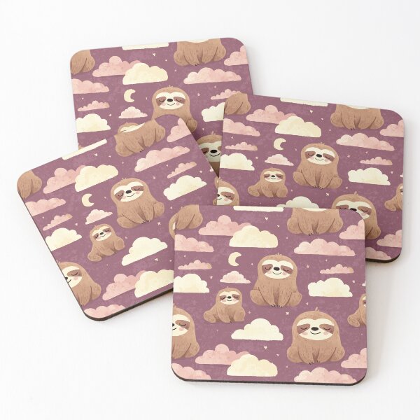 Item preview, Lazy Sloth Pattern designed and sold by bapupa.