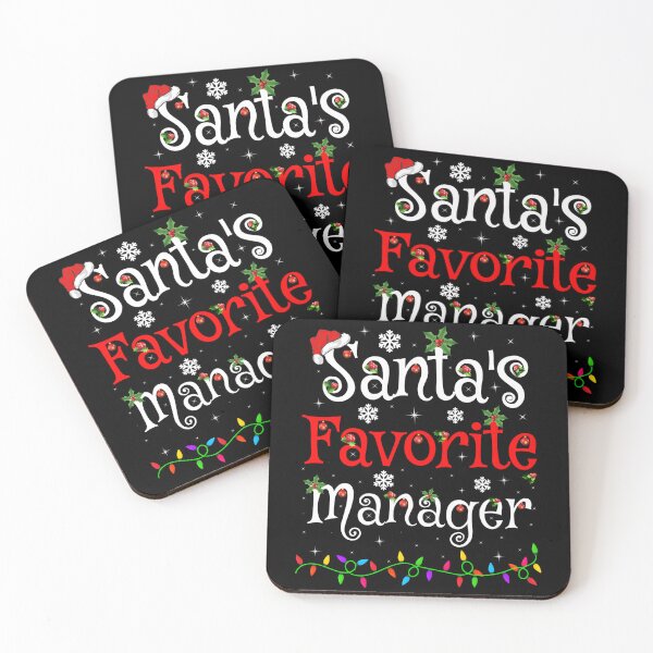 Item preview, Funny Xmas Lighting Santa's Favorite Manager Christmas designed and sold by aggvinquoterl.