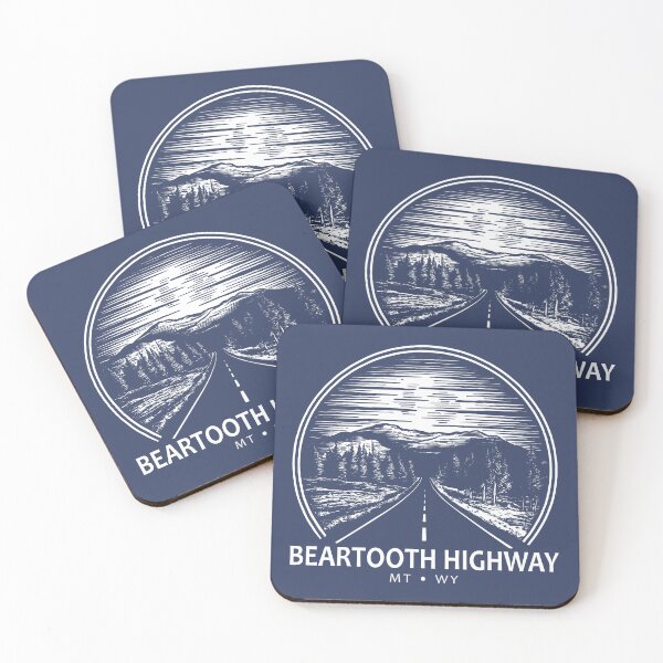 Item preview, Beartooth Highway Montana Wyoming Forest designed and sold by Esskay Designs.