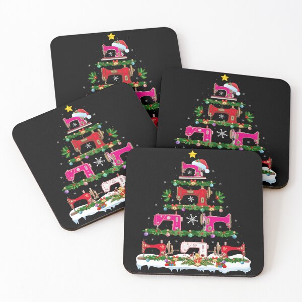 Item preview, Funny Xmas Lighting Sewing Machine Christmas Tree designed and sold by aggvinquoterl.