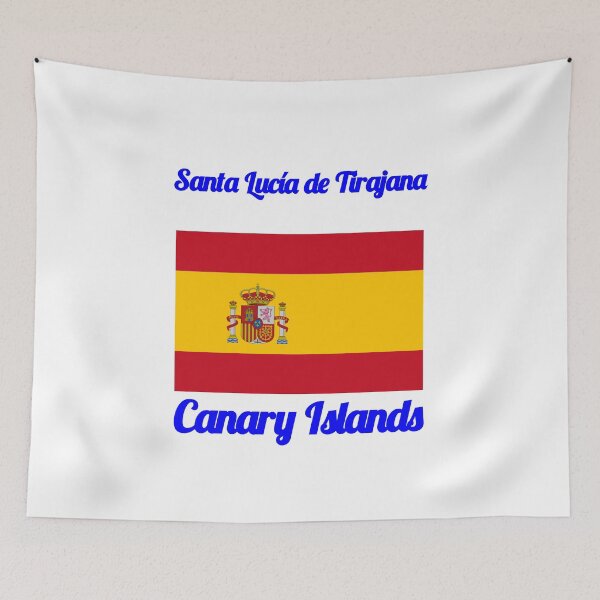 Item preview, Santa Lucía de Tirajana Canary Islands - Stylish Prints, designed and sold by Fleetwood1994.