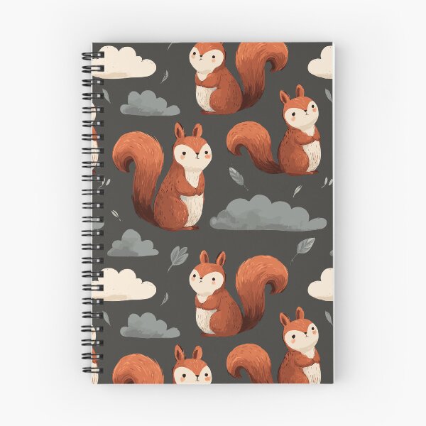 Item preview, Woodland Squirrel Pattern designed and sold by bapupa.