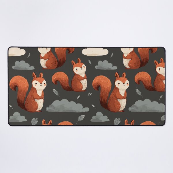 Item preview, Woodland Squirrel Pattern designed and sold by bapupa.