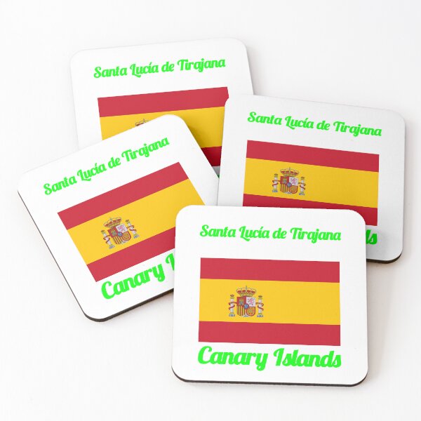 Item preview, Santa Lucía de Tirajana Canary Islands - Stylish Prints, designed and sold by Fleetwood1994.