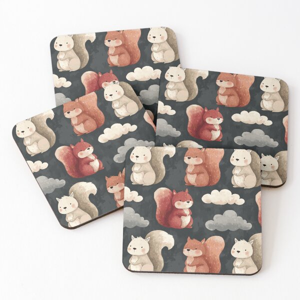 Item preview, Cute Squirrel Pattern designed and sold by bapupa.