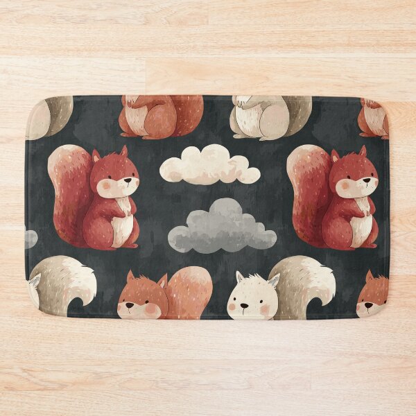 Item preview, Cute Squirrel Pattern designed and sold by bapupa.