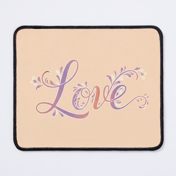 Item preview, Love Script with Swirls designed and sold by Owcomm.