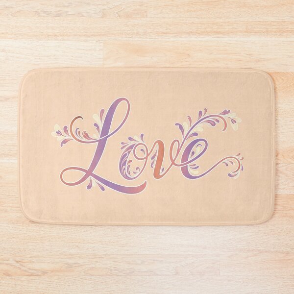 Item preview, Love Script with Swirls designed and sold by Owcomm.