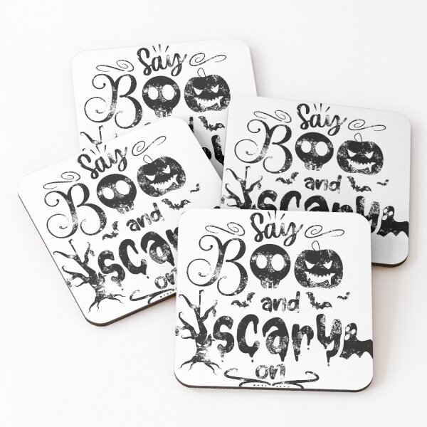 Item preview, Say Boo and Scary designed and sold by AmelieDior.