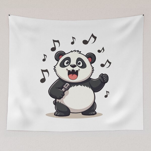 Item preview, Singing Panda – for animal and music lovers designed and sold by Hans-Design.