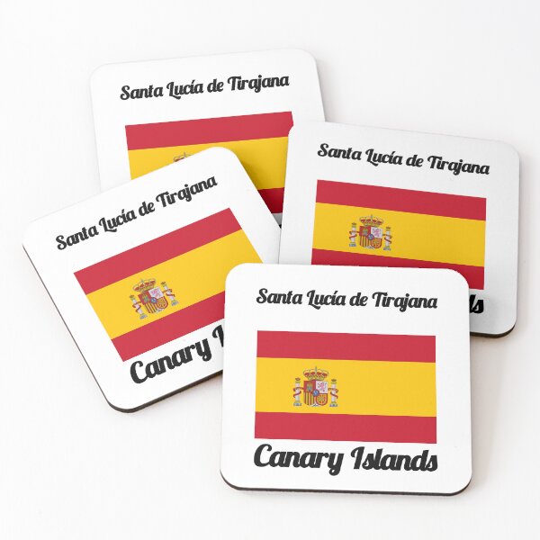 Item preview, Santa Lucía de Tirajana Canary Islands - Stylish Prints, designed and sold by Fleetwood1994.