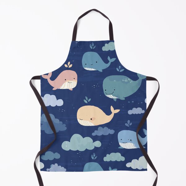Item preview, Cute Whale Pattern designed and sold by bapupa.