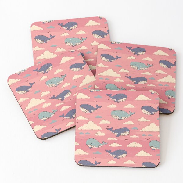 Item preview, Cute Ocean Whale Pattern designed and sold by bapupa.
