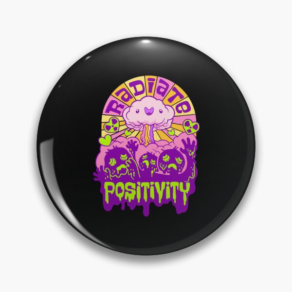 Item preview, Radiate Positivity ~ Toxic Positivity Mushroom Cloud designed and sold by jossfiew.