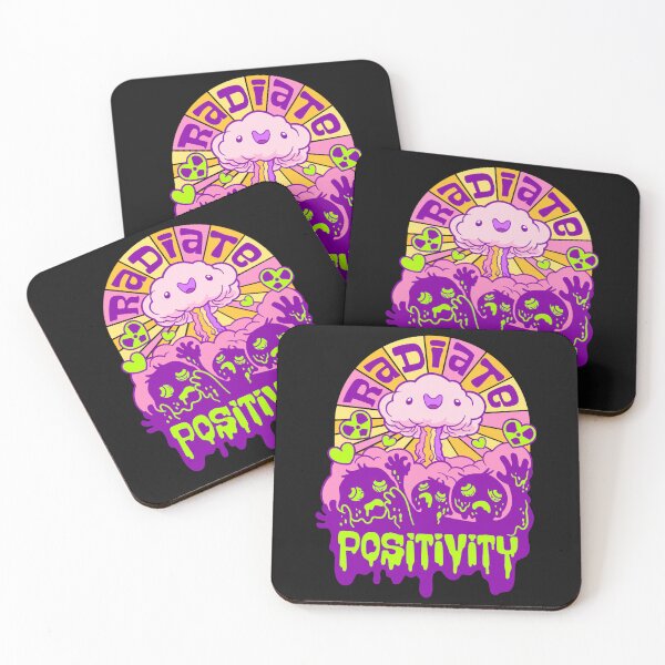 Item preview, Radiate Positivity ~ Toxic Positivity Mushroom Cloud designed and sold by jossfiew.