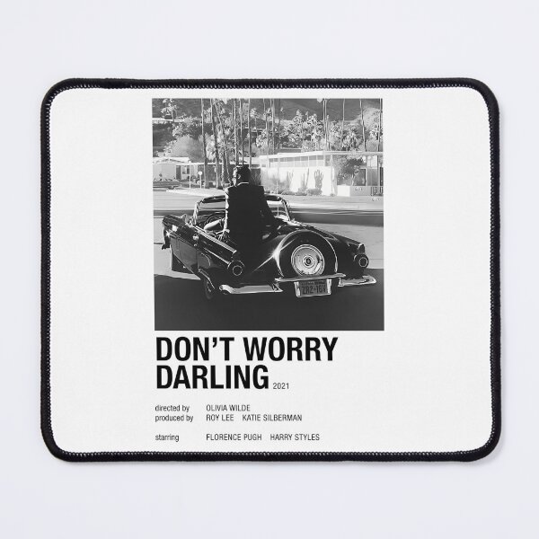 Item preview, Aesthetic Minimalist Film Poster Dont Worry Darling (2025) With Vintage Retro Illustration. designed and sold by KarlWalter.