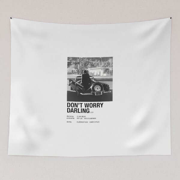 Item preview, Aesthetic Minimalist Film Poster Dont Worry Darling (2025) With Vintage  Retro Illustration. designed and sold by KarlWalter.