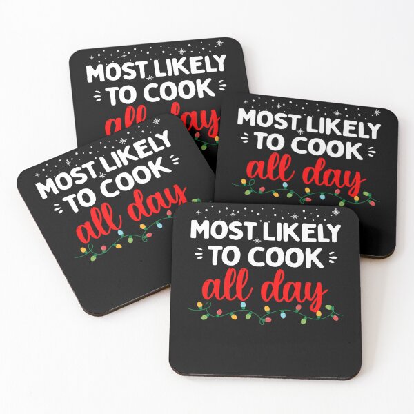 Item preview, Most Likely to Cook All Day Family Matching Christmas designed and sold by maryettapate.